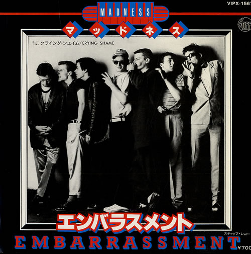 Madness Embarrassment 7" vinyl single (7 inch record / 45) Japanese MDN07EM552229