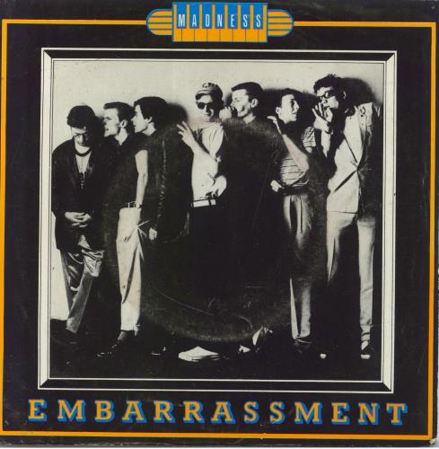 Madness Embarrassment 7" vinyl single (7 inch record / 45) Portuguese MDN07EM800964