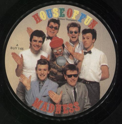 Madness House Of Fun 7" vinyl single (7 inch record / 45) UK MDN07HO364606