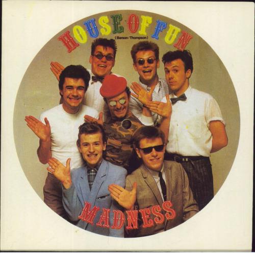 Madness House Of Fun 7" vinyl single (7 inch record / 45) Spanish MDN07HO801062