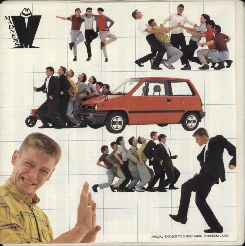 Madness In The City 7" vinyl single (7 inch record / 45) Japanese MDN07IN29915