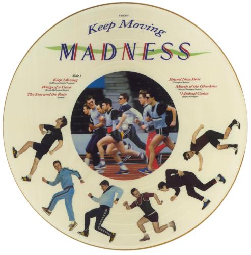 Madness Keep Moving picture disc LP (vinyl picture disc album) UK MDNPDKE50597