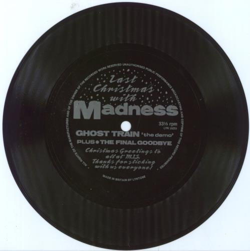 Madness Last Christmas With Madness 7" vinyl single (7 inch record / 45) UK MDN07LA94170
