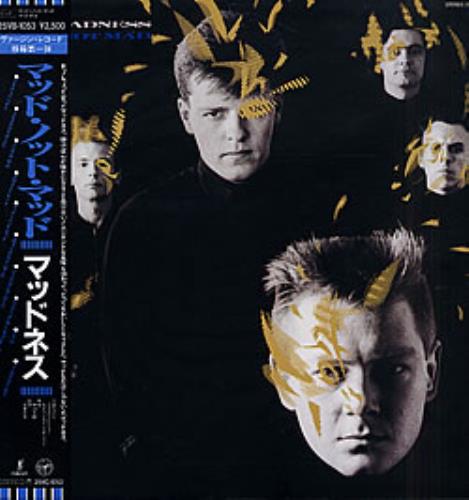 Madness Mad Not Mad + Obi vinyl LP album (LP record) Japanese MDNLPMA258116
