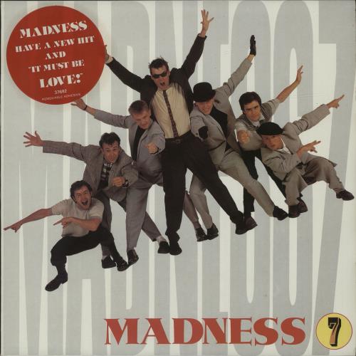 Madness Madness 7 vinyl LP album (LP record) Australian MDNLPMA678261