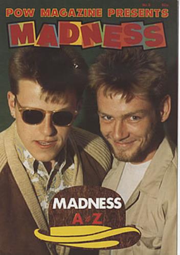 Madness Madness A to Z magazine UK MDNMAMA320324