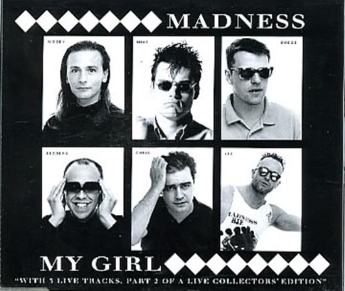 Madness My Girl - Part 2 CD single (CD5 / 5") UK MDNC5MY31522