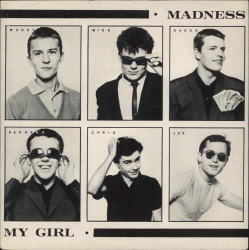 Madness My Girl - Wide - P/S 7" vinyl single (7 inch record / 45) UK MDN07MY887914