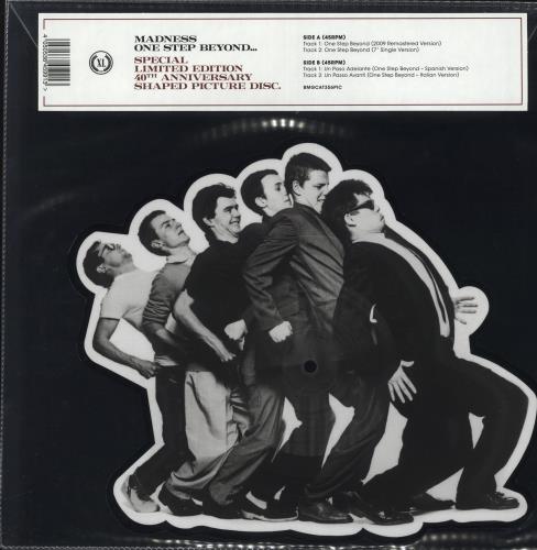 Madness One Step Beyond - RSD19 shaped picture disc (picture disc vinyl record) UK MDNSHON718435