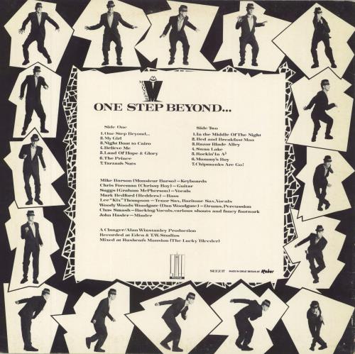 Madness One Step Beyond... - Misprint vinyl LP album (LP record) UK MDNLPON758568