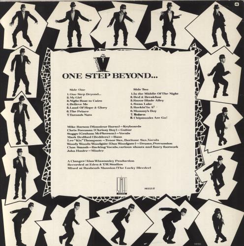 Madness One Step Beyond... vinyl LP album (LP record) Swedish MDNLPON798303