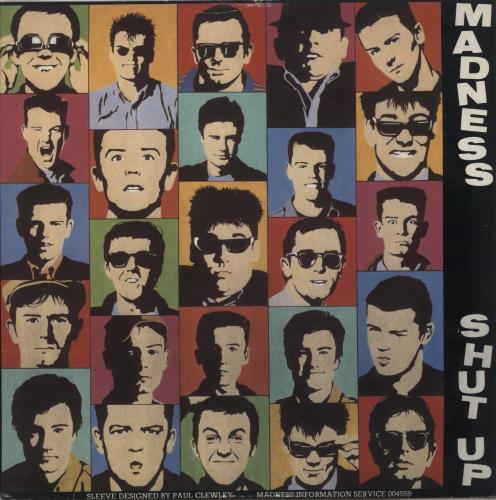 Madness Shut Up 12" vinyl single (12 inch record / Maxi-single) UK MDN12SH79310