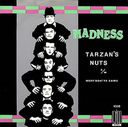 Madness Tarzan's Nuts 7" vinyl single (7 inch record / 45) Dutch MDN07TA354809