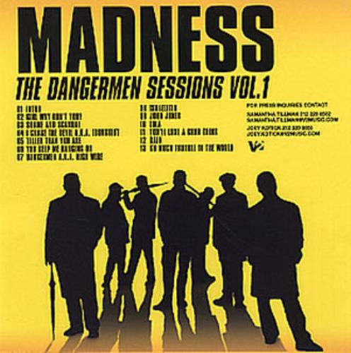 Madness The Dangermen Sessions CD-R acetate US MDNCRTH332687
