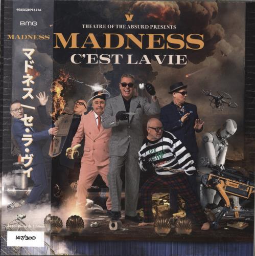 Madness Theatre Of The Absurd Presents C'est La Vie  - Crystal Clear Vinyl - Numbered 2-LP vinyl record set (Double LP Album) UK MDN2LTH847772