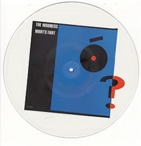 Madness What's That uncut picture disc (vinyl) UK MDNUNWH110707