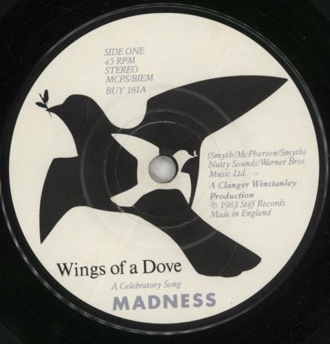 Madness Wings Of A Dove - 1st 7" vinyl single (7 inch record / 45) UK MDN07WI603949