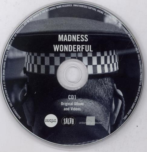 Madness Wonderful 2 CD album set (Double CD) Japanese MDN2CWO894174