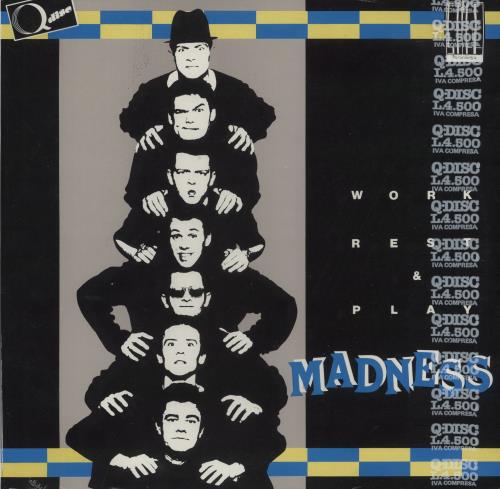Madness Work Rest And Play - Sealed 12" vinyl single (12 inch record / Maxi-single) Italian MDN12WO870966