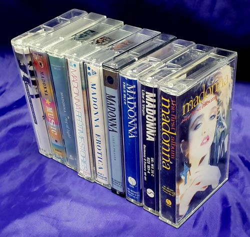 Madonna 1983-2003 Albums - 15 cassette album UK MADCLAL368753