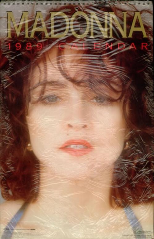 Madonna 1989 Calendar calendar US MADCACA549418