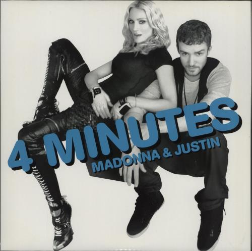 Madonna 4 Minutes - 2 x 12" - EX 12" vinyl single (12 inch record / Maxi-single) German MAD12MI662772