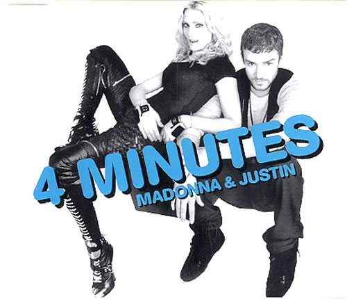 Madonna 4 Minutes - CD1 CD single (CD5 / 5") UK MADC5MI569714
