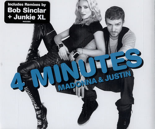 Madonna 4 Minutes CD single (CD5 / 5") UK MADC5MI505979