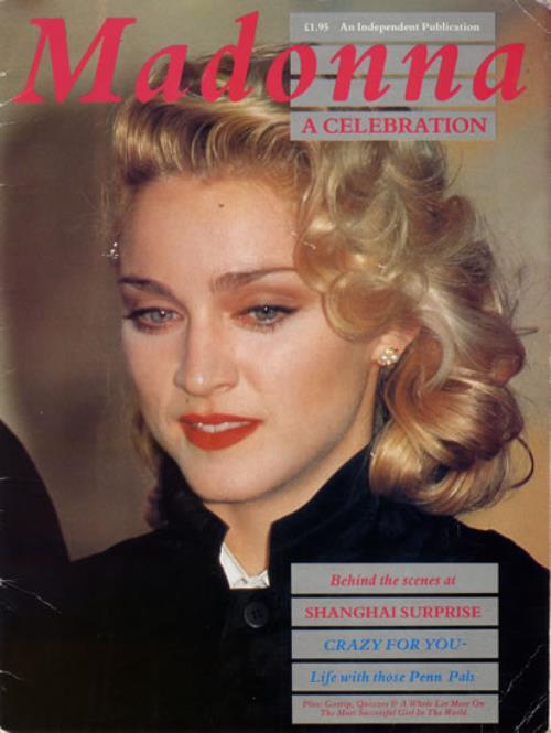 Madonna A Celebration book UK MADBKAC560381