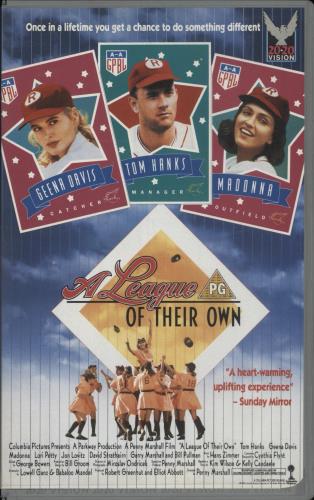 Madonna A League Of Their Own video (VHS or PAL or NTSC) UK MADVIAL189122