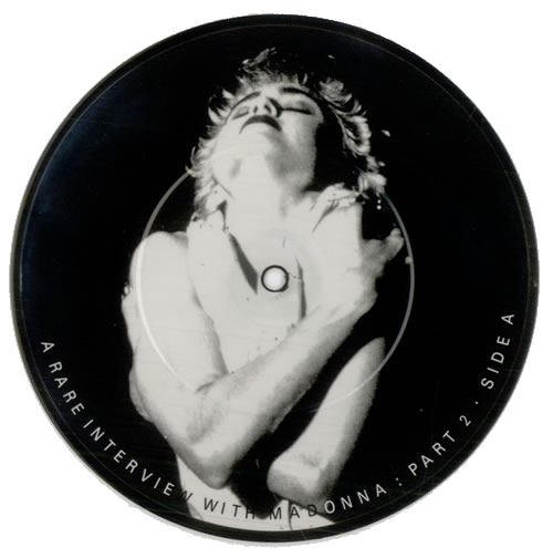 Madonna A Rare Interview With Madonna - Part 2 7" vinyl picture disc (7 inch picture disc single) UK MAD7PAR515181
