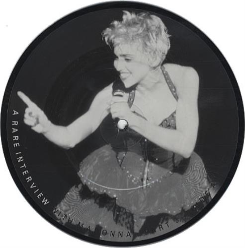 Madonna A Rare Interview With Madonna - Part 3 7" vinyl picture disc (7 inch picture disc single) UK MAD7PAR333433