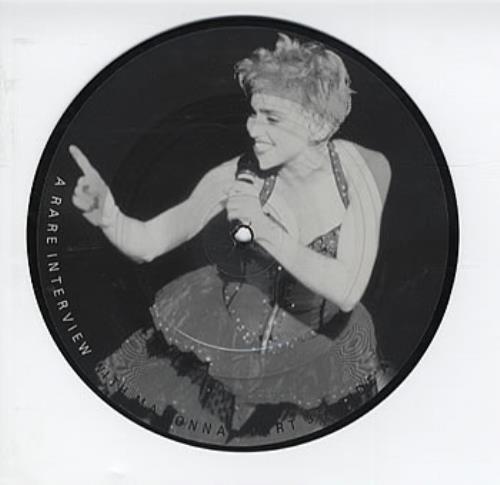 Madonna A Rare Interview With Madonna: Part 3 7" vinyl picture disc (7 inch picture disc single) UK MAD7PAR309189