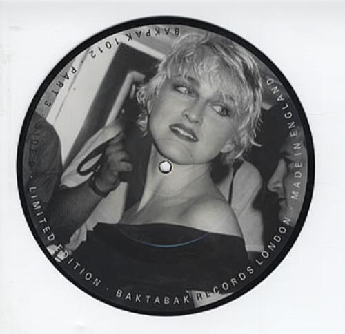 Madonna A Rare Interview With Madonna: Part 3 7" vinyl picture disc (7 inch picture disc single) UK MAD7PAR309189