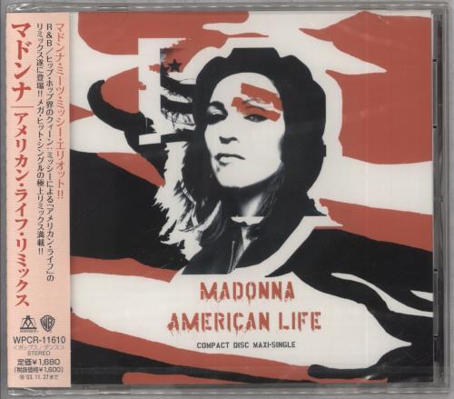 Madonna American Life & Die Another Day Remixes CD single (CD5 / 5") Japanese MADC5AM243248
