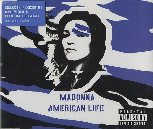 Madonna American Life - CD2 CD single (CD5 / 5") UK MADC5AM492383