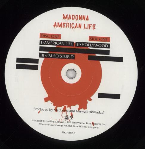 Madonna American Life - EX 2-LP vinyl record set (Double LP Album) UK MAD2LAM485962