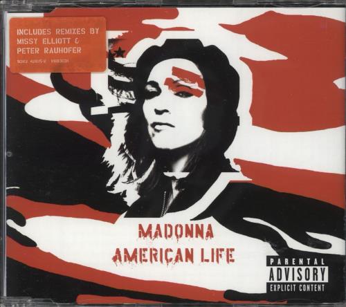 Madonna American Life - Part 1, 2 & 3 3-CD album set (Triple CD) UK MAD3CAM706898