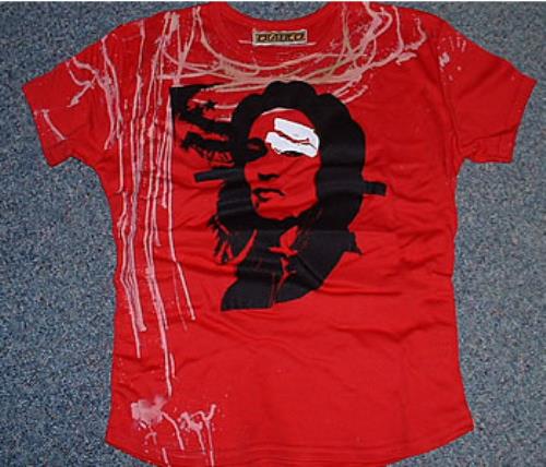 Madonna American Life - Skinny Fit - Splattered Design t-shirt UK MADTSAM246185