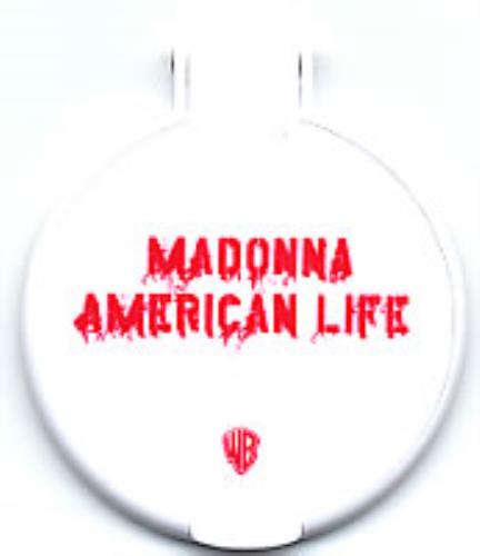 Madonna American Life Compact Mirror memorabilia US MADMMAM252647
