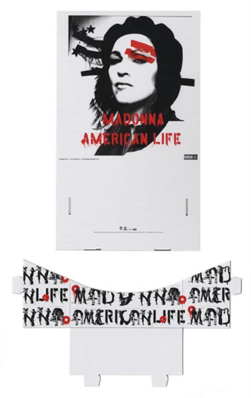Madonna American Life Counter Displays artwork US MADARAM422588