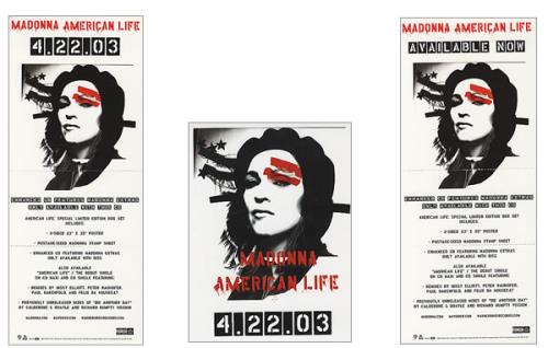 Madonna American Life Counter Displays artwork US MADARAM422588