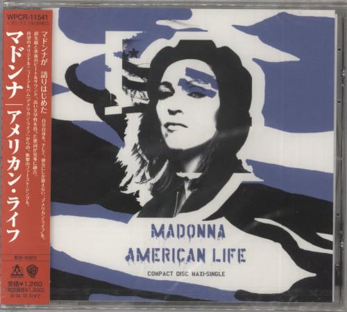 Madonna American Life CD single (CD5 / 5") Japanese MADC5AM236301