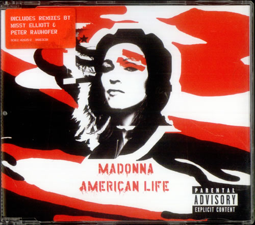 Madonna American Life 2-CD single set (Double CD single) UK MAD2SAM241151