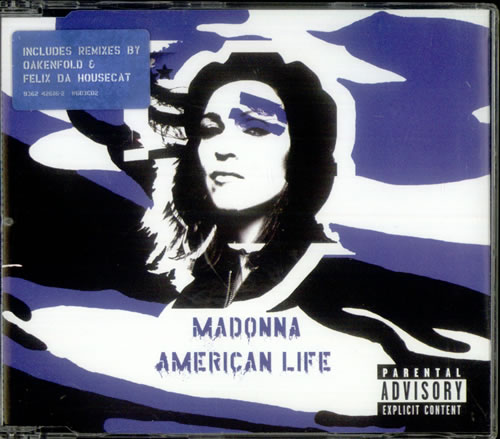 Madonna American Life 2-CD single set (Double CD single) UK MAD2SAM241151