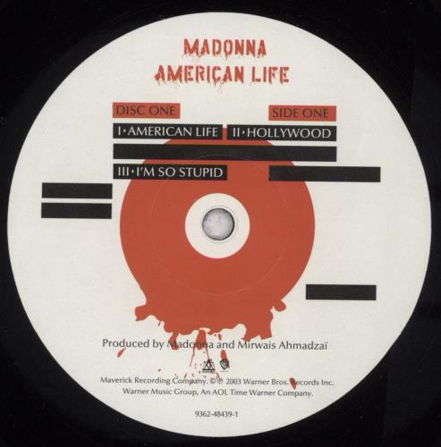 Madonna American Life 2-LP vinyl record set (Double LP Album) UK MAD2LAM248349