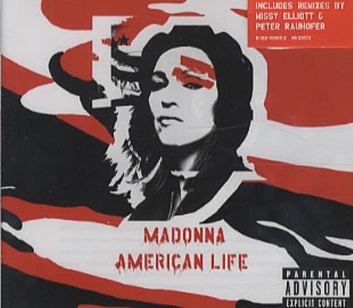 Madonna American Life CD single (CD5 / 5") Argentinean MADC5AM248698
