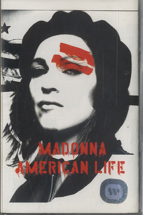 Madonna American Life cassette album Indonesian MADCLAM267489