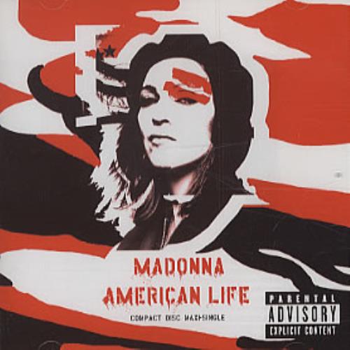 Madonna American Life CD single (CD5 / 5") Colombian MADC5AM321355