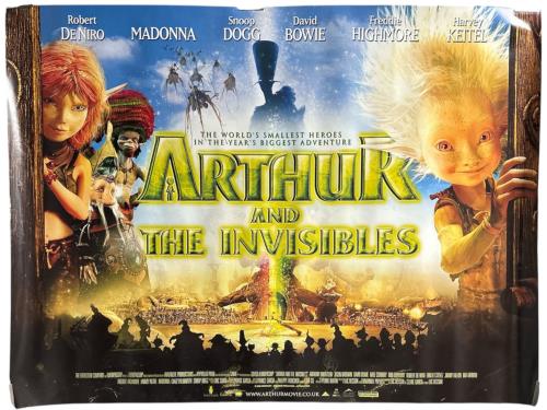 Madonna Arthur And The Invisibles poster UK MADPOAR867198